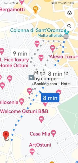 Willa La Casa Di Nonno Nino Ostuni Zewnętrze zdjęcie